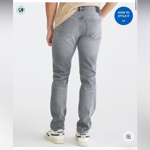 Aeropostale Men’s Grey Slim Jeans - Picture 3 of 12